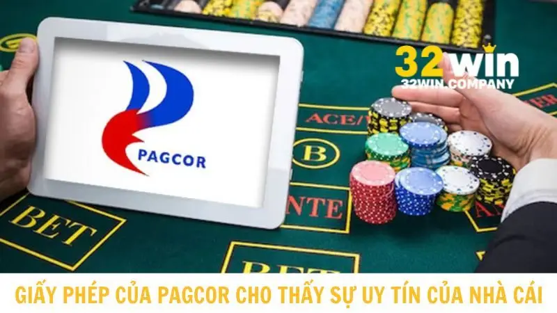 PAGCOR là giấy phép đầu tiên thương hiệu cá cược đạt được 